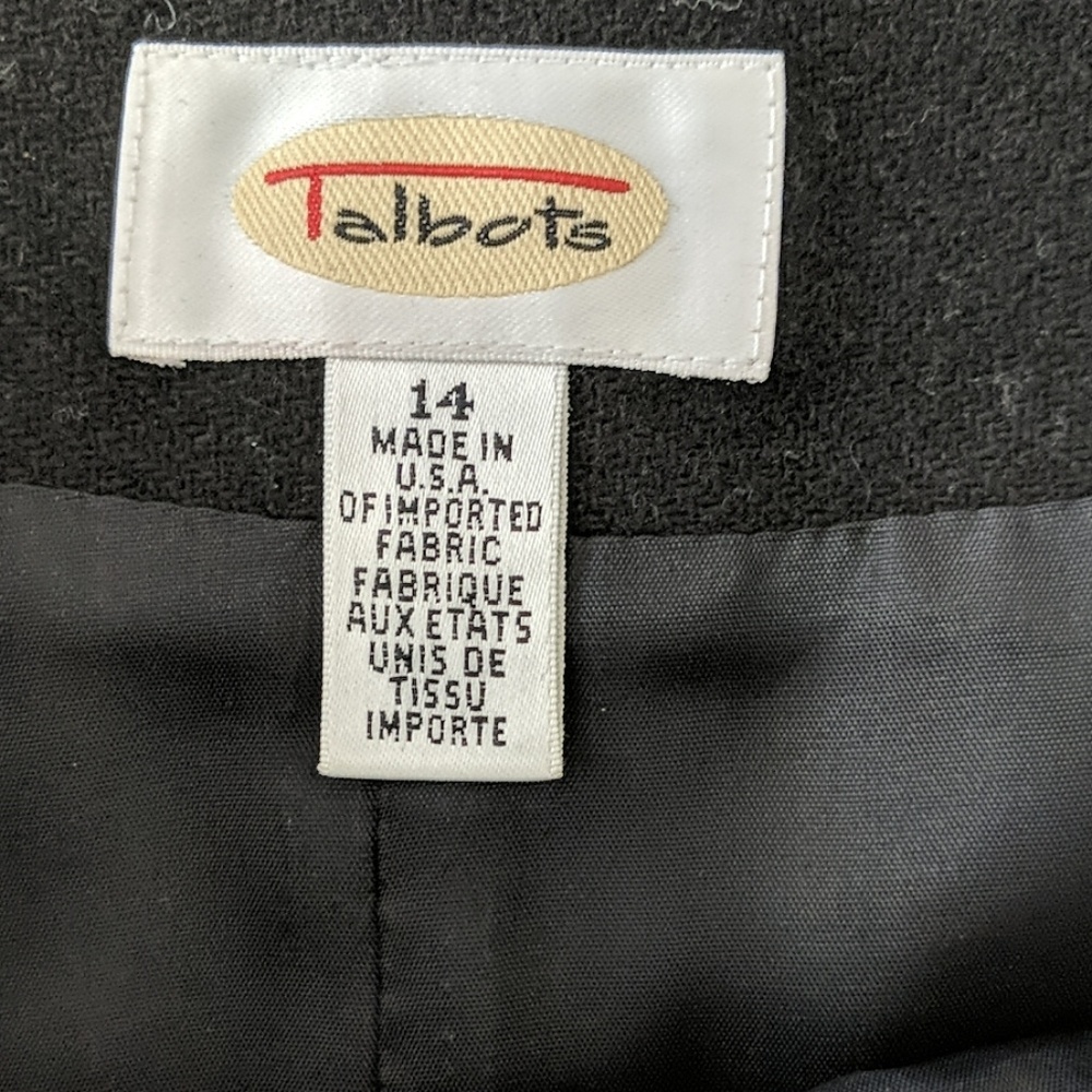 *Sold*Talbots Wool Blend Wrap Skirt - Picture 5 of 6